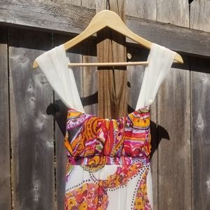 Paisley Floral Maxi Dress